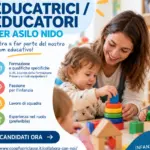 Fuoriclasse ricerca Educatori per Asilo Nido